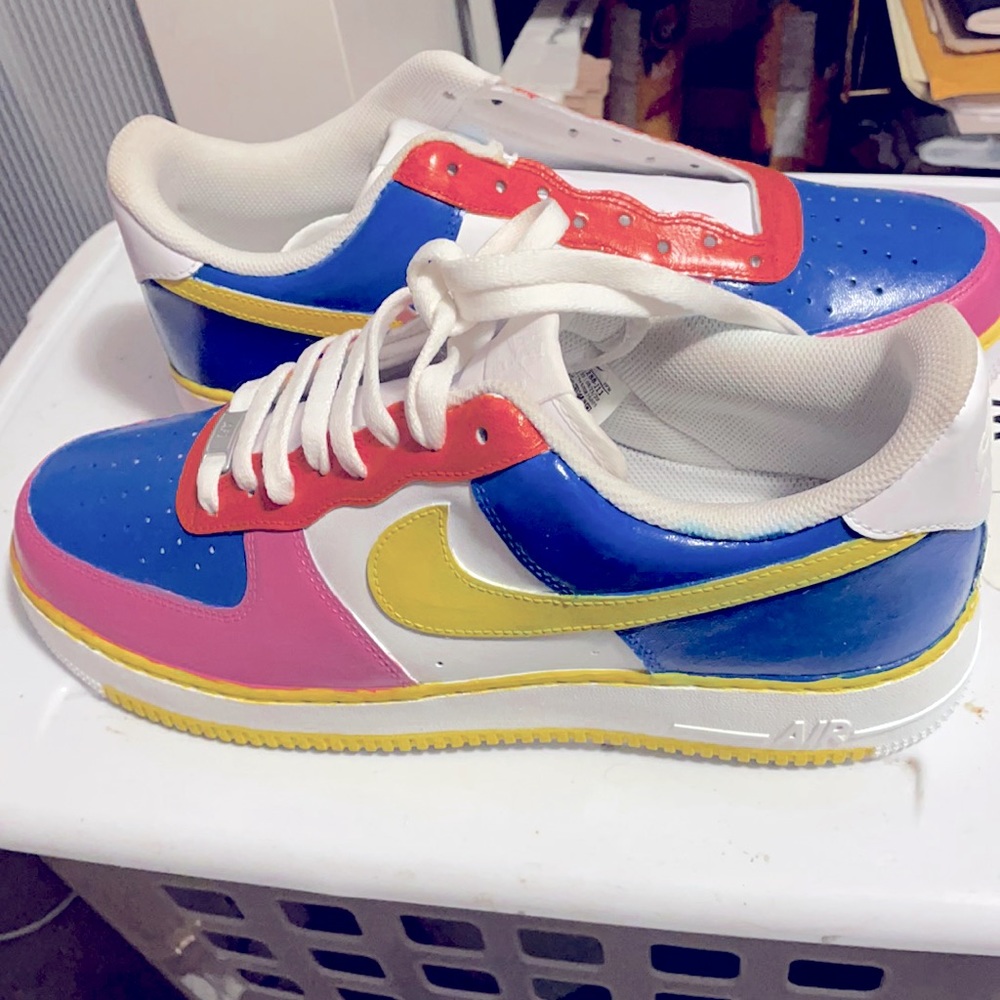 New Nike Air I have never won them before I just customized them